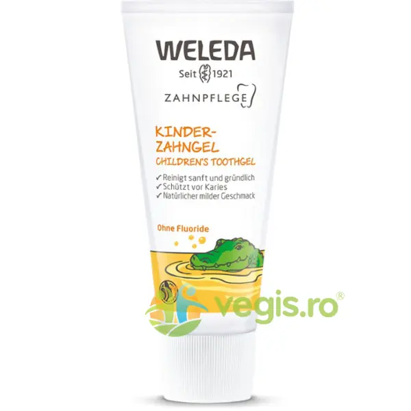 Pasta de Dinti Gel fara Fluor pentru Copii 50ml