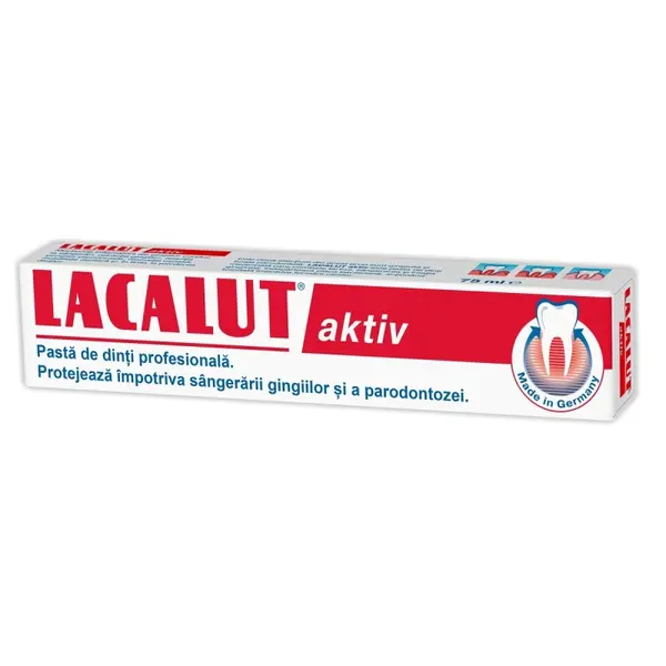 Pasta de Dinti Lacalut Aktiv, 75 ml