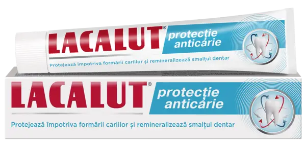 Pasta de dinti protectie anticarie, 75ml, Lacalut