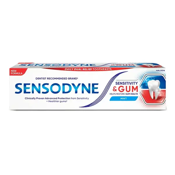 Pasta de dinti Sensitivity & Gum, mint, 75 ml, Sensodyne