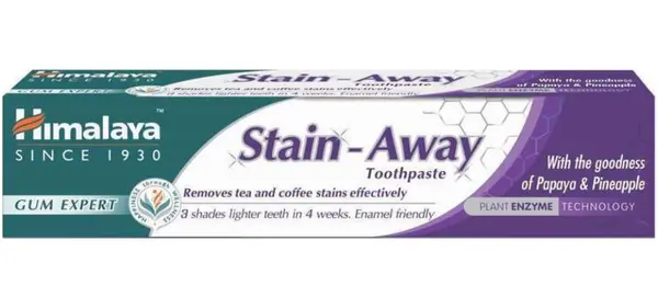 Pasta de dinti Stain Away, 75ml, Himalaya