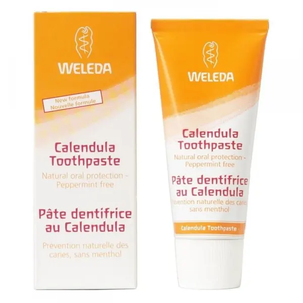 Pasta de Dinti, Weleda, Calendula, Ingrediente Naturale cu Galbenele, 75ml