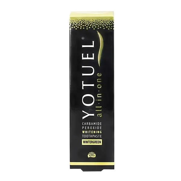Pasta de Dinti, Yotuel, All in One, Wintergreen, Albirea Dintilor, 75ml
