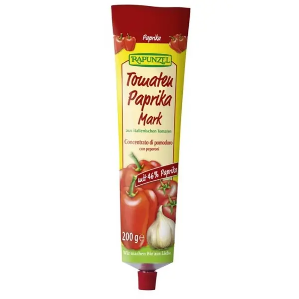 Pasta de tomate cu ardei in tub, eco - 200 g