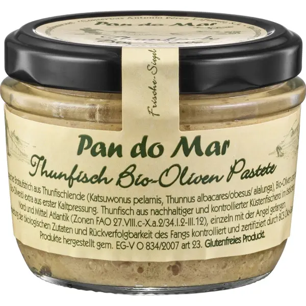 Pasta de ton cu masline bio fara gluten - 125 g