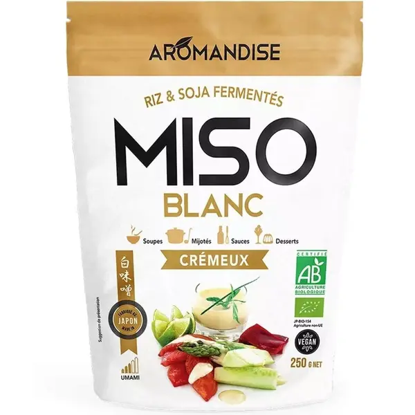 Pasta miso alba bio 250g Aromandise