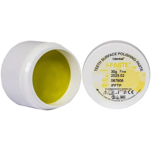 Pasta Profilaxie I-Faste, Granulatie Fina, Aroma de Mere, 30G