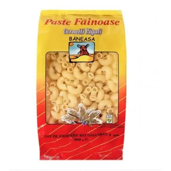 Paste Fainoase Baneasa Cornetti Rigati, 400 g Engros