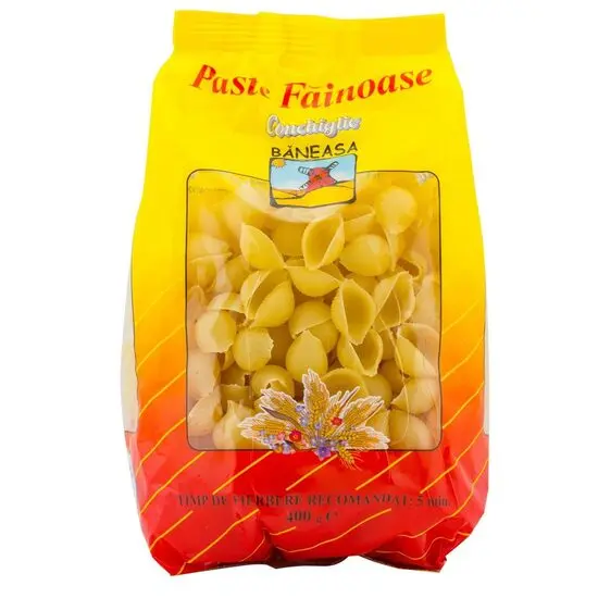 Paste fainoase Conchiglie Baneasa 400g Engros