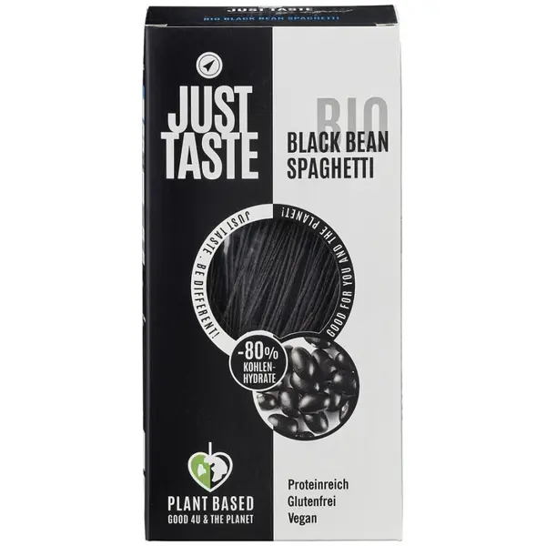 Paste proteice spaghete din fasole neagra fara gluten, eco - 250 g