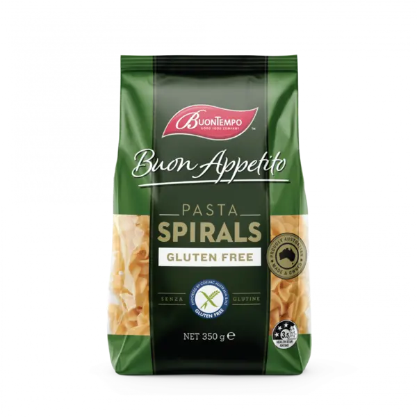 Paste spirale fara gluten, 350g, Orgran