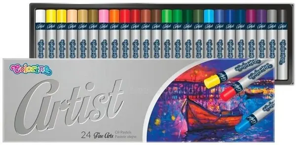 Pasteluri uleioase Colorino Artist - 24 culori