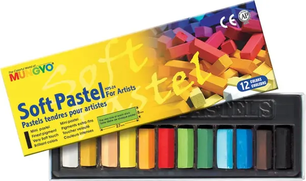Pasteluri uscate Mungyo MPS - 12 bucăți