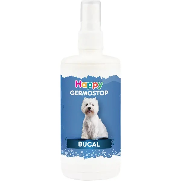 PASTEUR Germostop Bucal, XS-XL, igienă orală soluție câini și pisici, antibacterian, împrospătarea respirației, flacon cu aplicator, 200ml