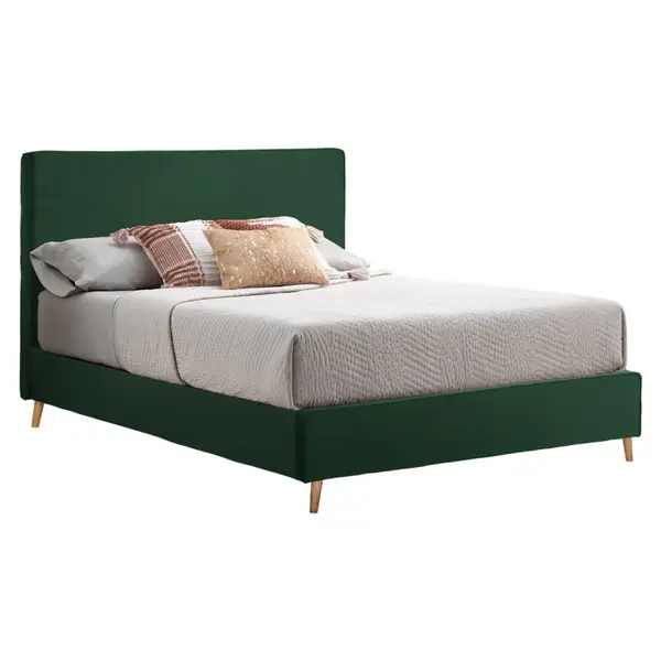 Pat BANUTIO VELVET 160 x 200 CM - Verde inchis