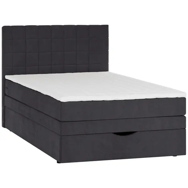Pat Boxspring, 120/200 cm, antracit