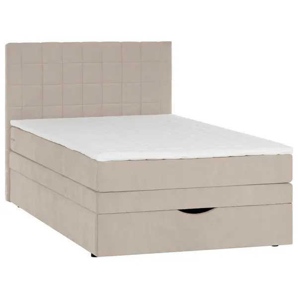 Pat Boxspring, 120/200 cm, bej