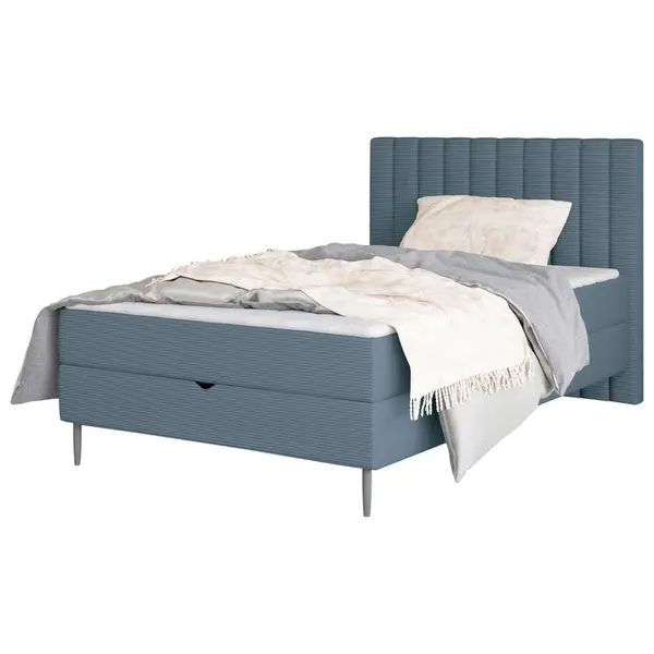 Pat Boxspring, 120/200 cm, petrol