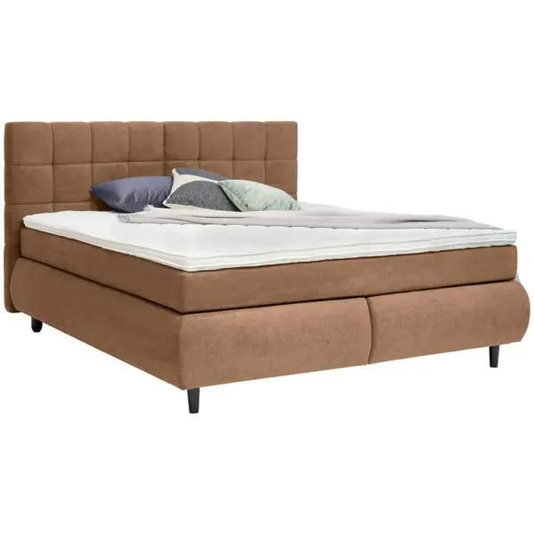 Pat Boxspring, 160/200 cm, bej