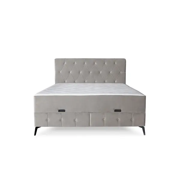 Pat Boxspring, 160/200 cm, bej