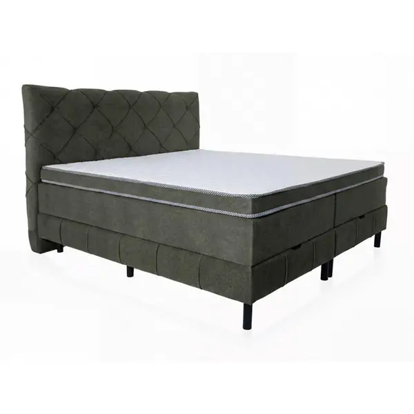 Pat Boxspring, 180/200 cm, verde