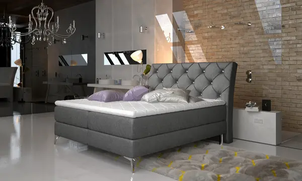Pat boxspring Adel 160x200 cm Dora 96