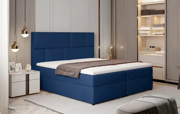 Pat boxspring Florence 140x200 cm Monolith 77