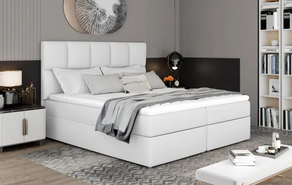 Pat boxspring Glossy 140x200 cm Soft 17