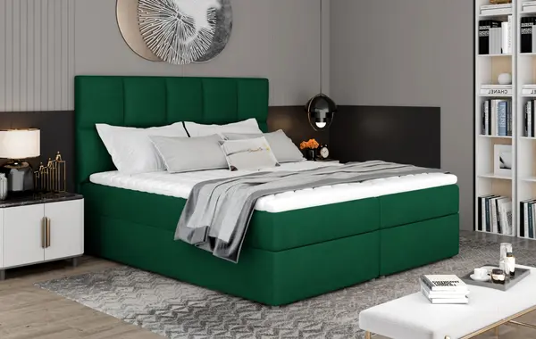 Pat boxspring Glossy 160x200 cm Kronos 19