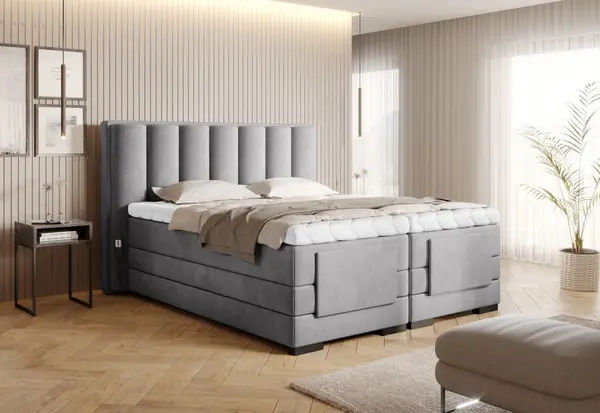 Pat boxspring Veros 160x200 cm Nube 3