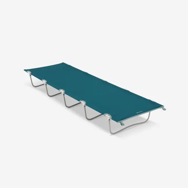 Pat camping Basic 60 cm 1 persoană Albastru