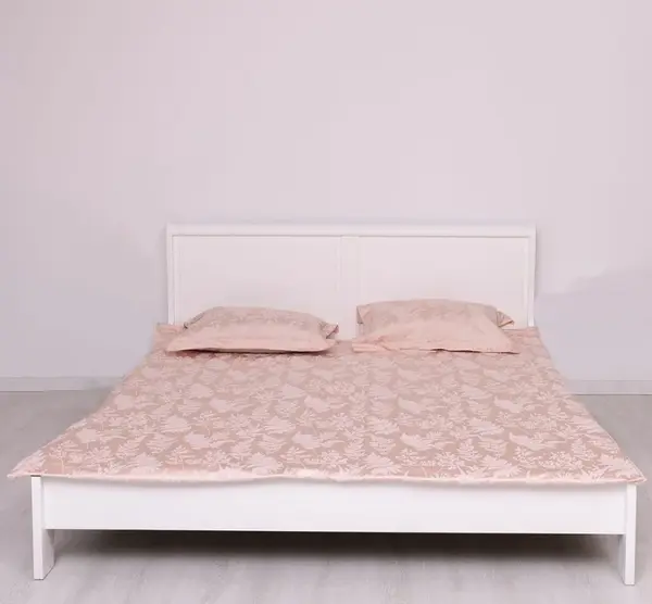 Pat englezesc 160x200cm cu finisaj White
