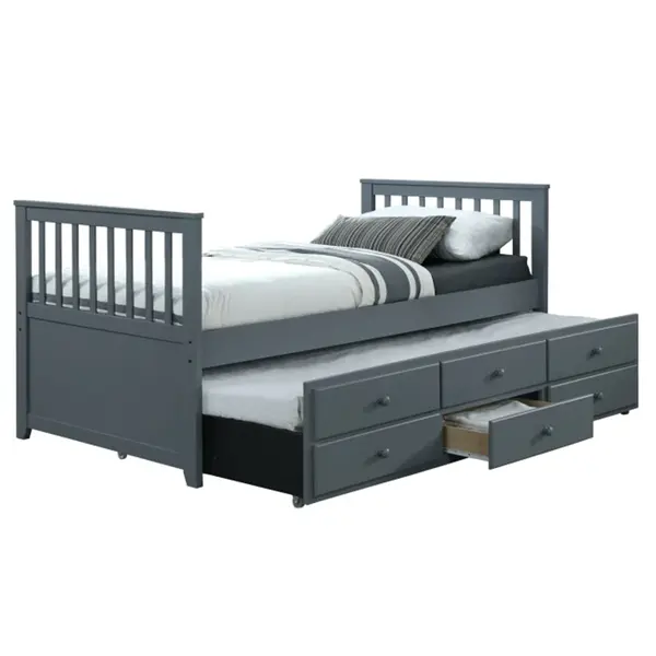 Pat extensibil JUDIT 90 x 200 CM - Grey