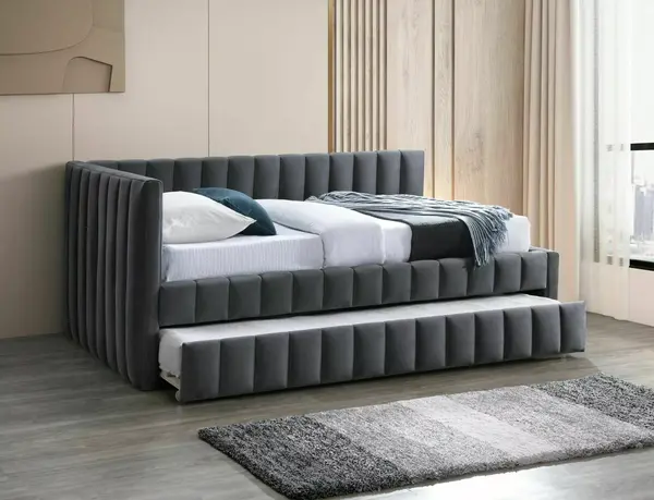 Pat FARCON VELVET 120 x 200 CM - Grey