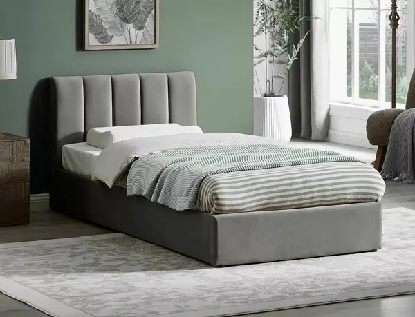 Pat MONTE VELVET 90 x 200 CM - Grey