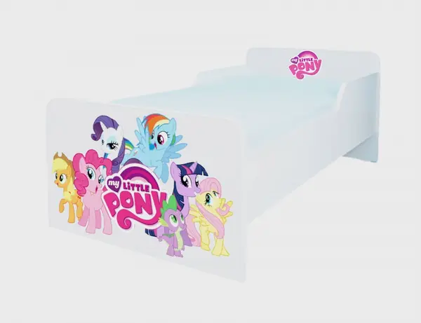 Pat pentru copii My Little Pony, 2-12 ani, 160x80 cm