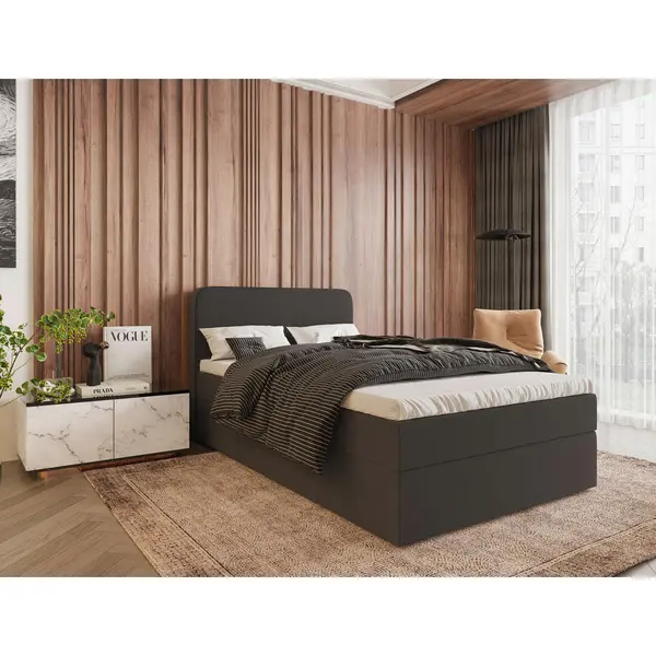Pat Tip Boxspring, 120/200 cm, antracit