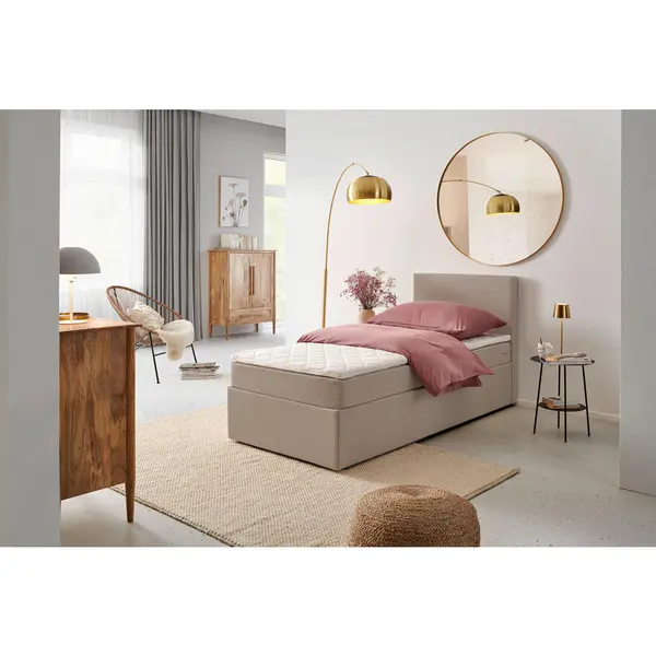 Pat Tip Boxspring, 90/200 cm, nisipiu