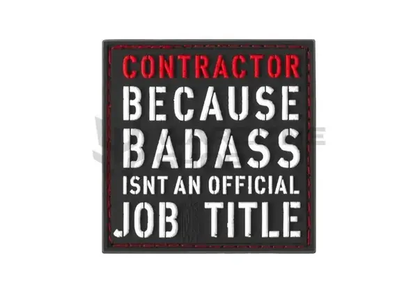 Patch 3D Contractor JTG - Default Title