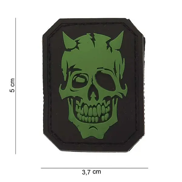 Patch 3D PVC Devil Skull - Default Title