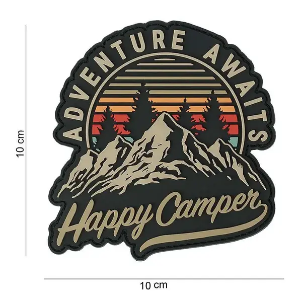 Patch 3D PVC Happy camper - Default Title