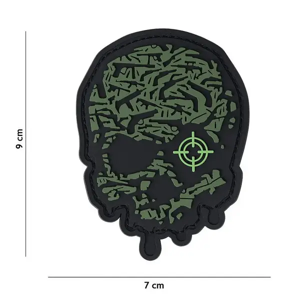 Patch 3D PVC Target eye skull - Default Title