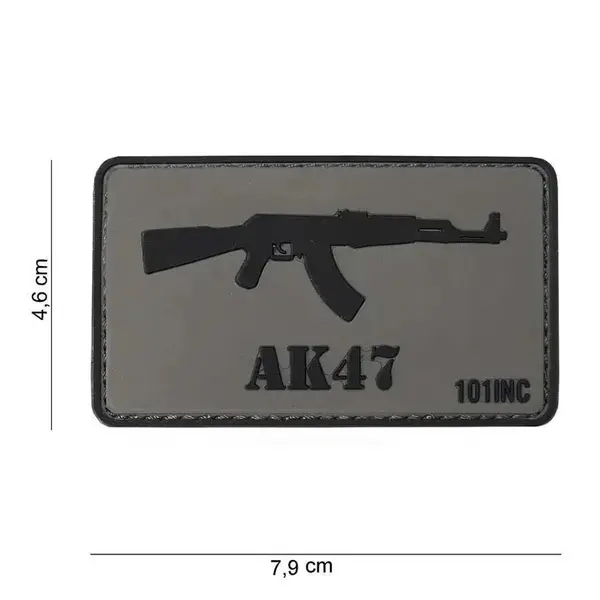 Patch AK47 velcro 3D - Default Title