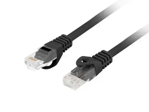 Patch cord Cat.6 UTP LSZH 2m, Negru