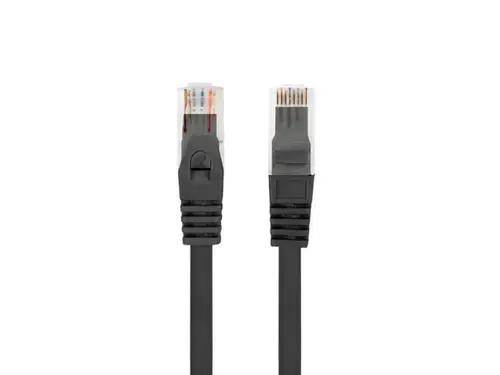 Patch cord Cat.6 UTP LSZH 3 m, Negru
