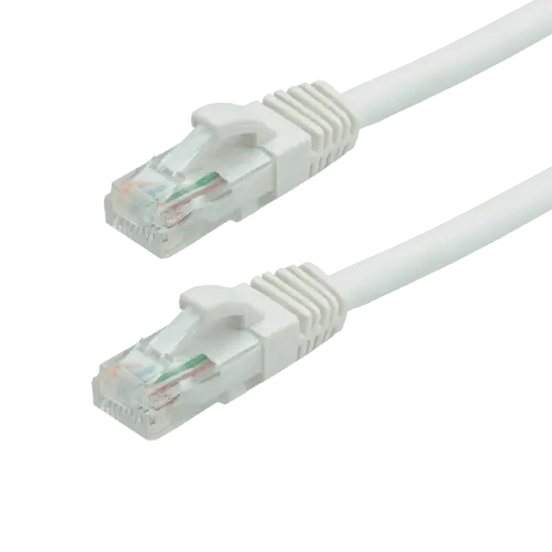 Patch cord UTP Cat6 LSZH 0.15m, contacte aurite, alb, ASYTECH Networking TSY-PC-UTP6-015M-W