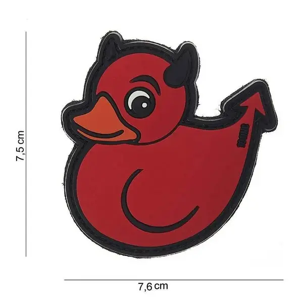 Patch Devil duck velcro 3D - Default Title