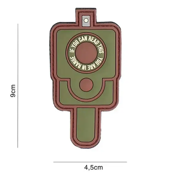 Patch IN RANGE velcro PVC 101INC - Default Title