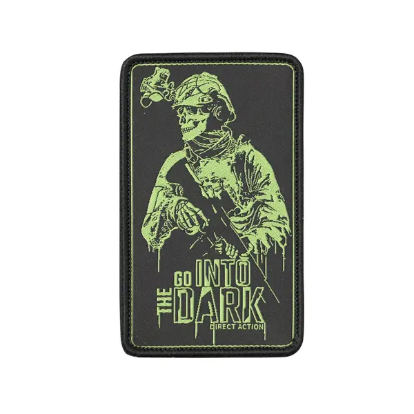 Patch INTO THE DARK velcro textil Direct Action® - Default Title