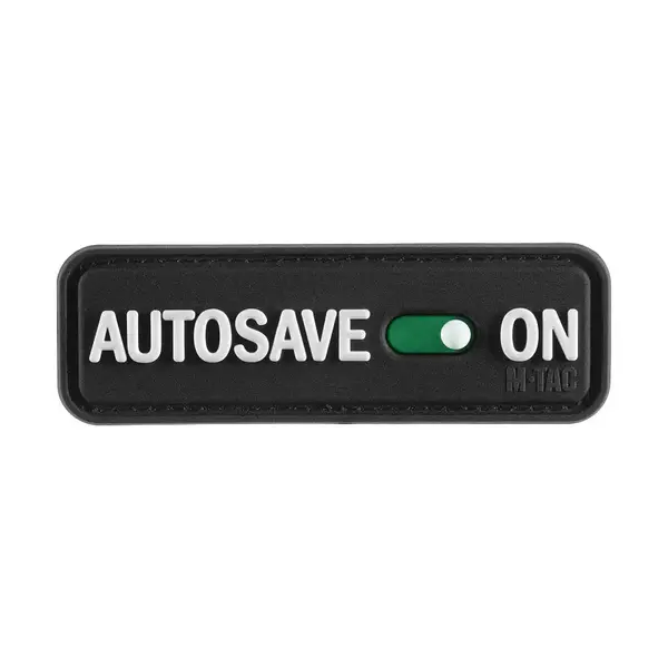 Patch M-Tac Autosave velcro PVC - Default Title